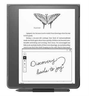 eBookReader Amazon Kindle Scribe stof cover sort inde i